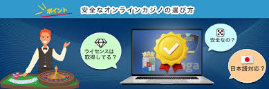 オンラインカジノ安全を考慮した選び方